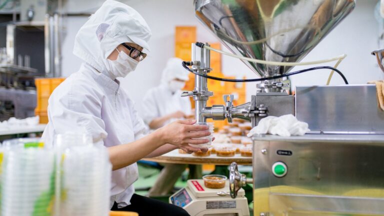Food processing factory