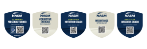 NASM Badges 2025
