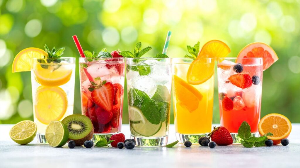 Refreshing Fruit Infused Water