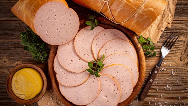 A picture of processed cold meat