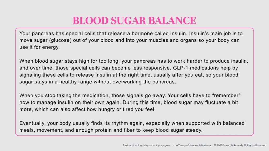 Blood Sugar Balance