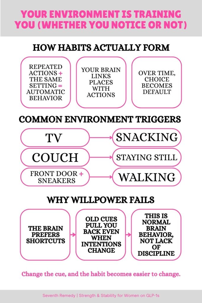 Your Environment Is Training You