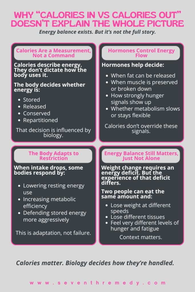 Why “Calories In vs Calories Out” Doesn’t Explain the Whole Picture