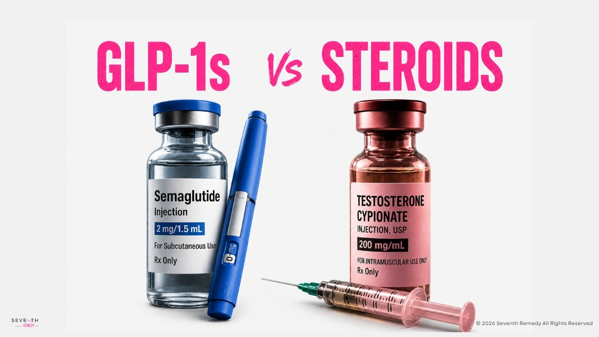 GLP-1s vs. Steroids