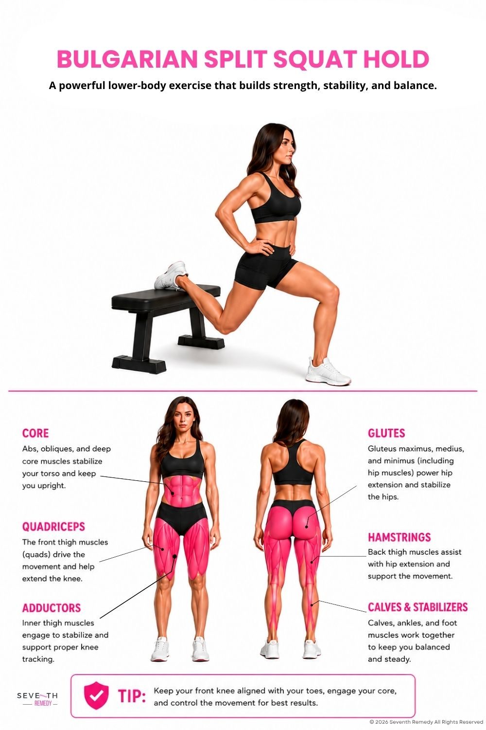 Bulgarian Split Squat Hold