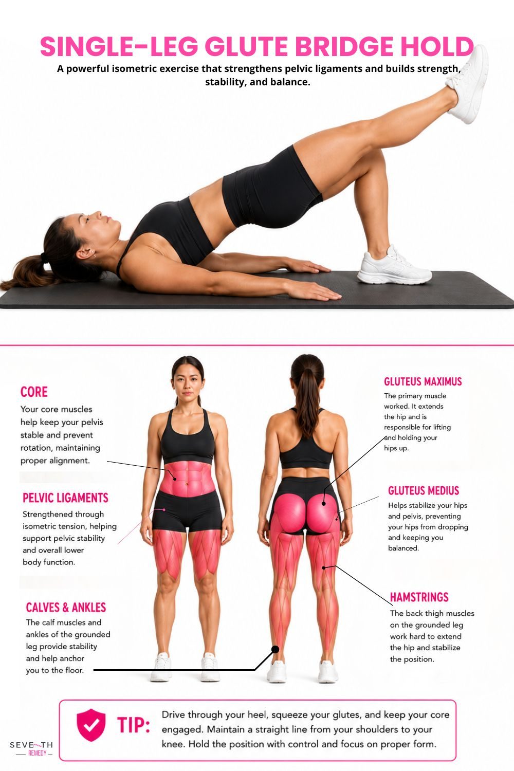Single Leg Glute Bridge